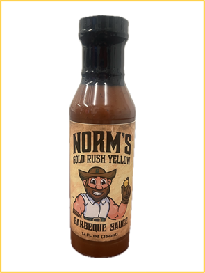 NORM'S SAUCE GOLD RUSH YELLOW